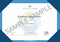 Dyslexia Awareness Certificate