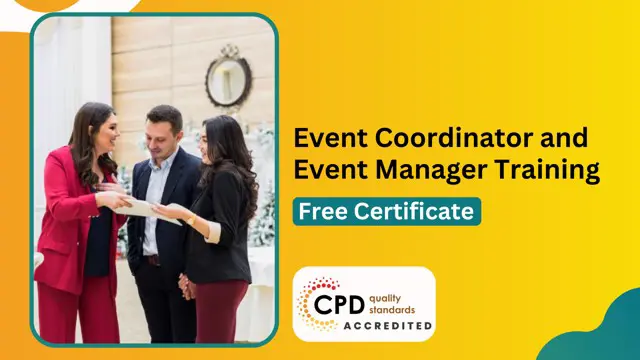 Event Coordinator and Event Manager Training