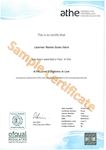 Sample Certificate