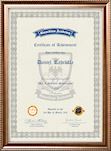 Guardian Academy Certificate