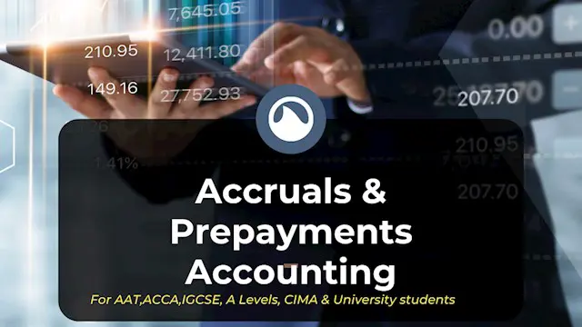 Accruals & Prepayments Accounting