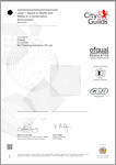 C&G Certificate 