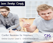 Conflict Resolution for Volunteers  - Online Training Course  - The Mandatory Training Group UK -