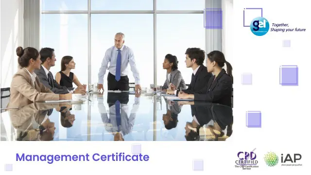 Management Certificate 