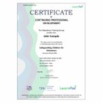 Safeguarding Children for Volunteers - Online Training Course - CPD Certified - LearnPac Systems UK-