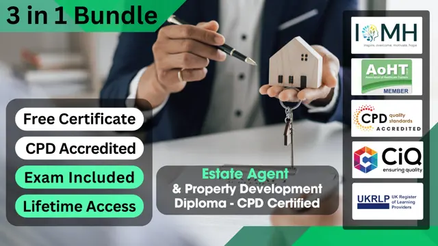 Estate Agent & Property Development Diploma - CPD Certified