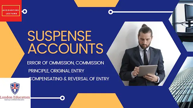Suspense Accounts & error of corrections