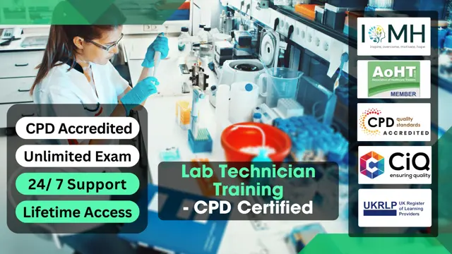 Lab Technician Training - CPD Certified
