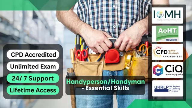Handyperson/Handyman - Essential Skills