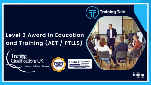 Level 3 Award in Education and Training (AET / PTLLS)