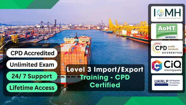 Level 3 Import/Export Training - CPD Certified