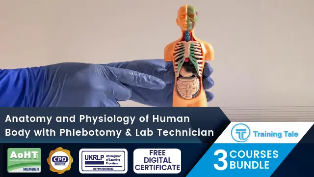 Anatomy and Physiology of Human Body with Phlebotomy & Lab Technician