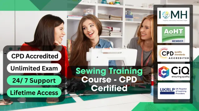 Sewing Training Course - CPD Certified
