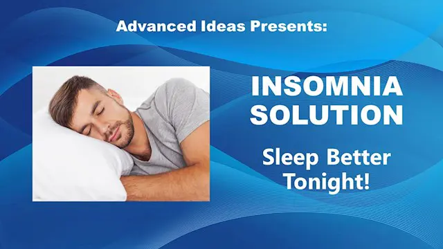 Insomnia Solution - Discover How To Sleep Better Tonight!