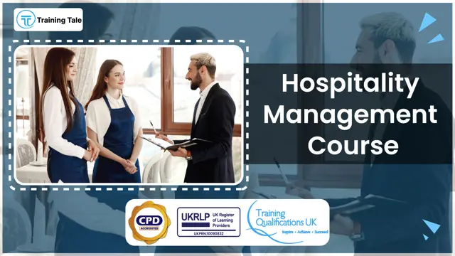 Hospitality Management Course - CPD Accredited