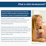 Child Development Slide Overview