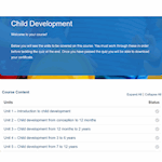 Child Development Unit Overview