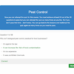 Pest Control Quiz Overview