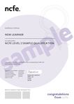 Sample Certificate