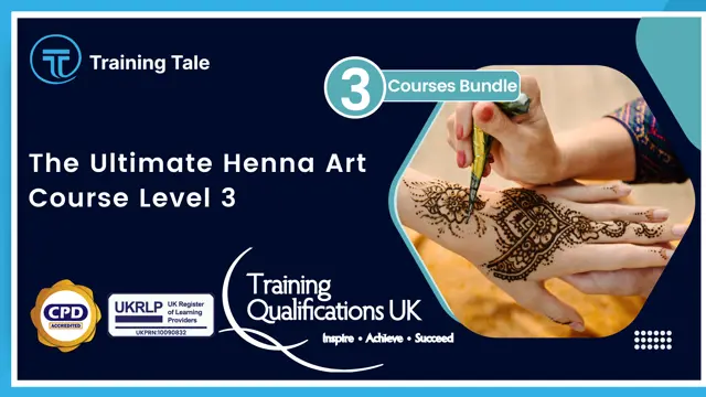 The Ultimate Henna Art Course Level 3 - CPD Accredited