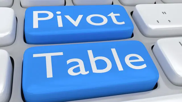Excel Pivot Table Online Training