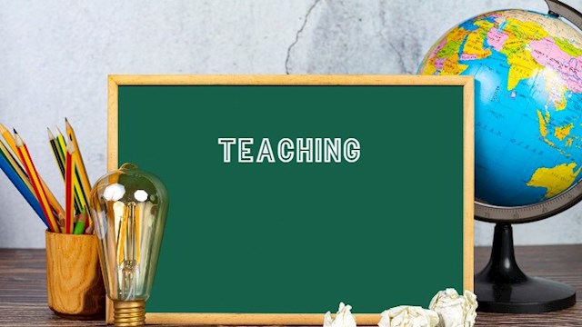 Teaching : Teacher training