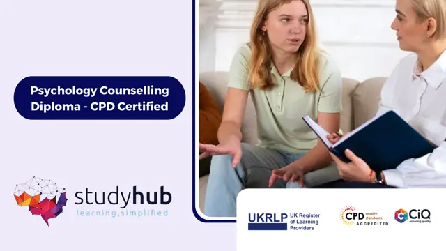 Psychology Counselling Diploma - CPD Certified