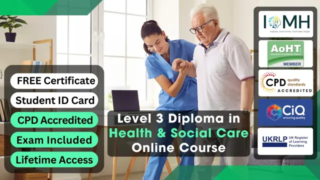 Level 3 Diploma in Health & Social Care +  Care Certificate Standards (1 to 15) Course