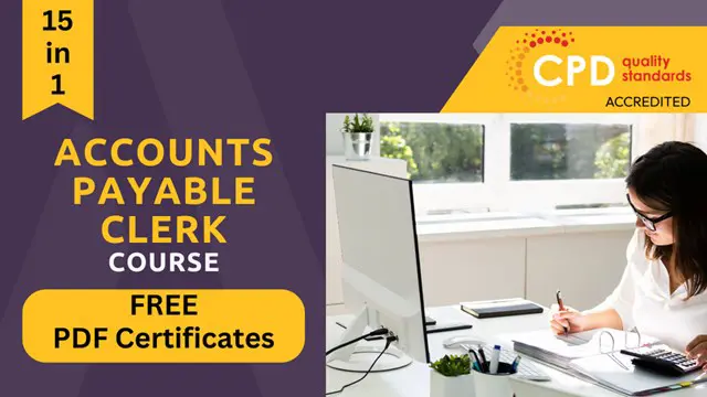 Certificate in Accounts Payable Clerk at QLS Level 3 - CPD Certified