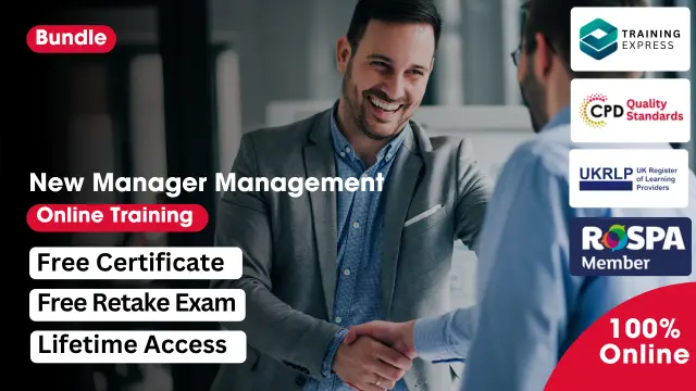 New Manager Management Diploma