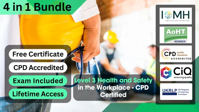 Level 3 Health and Safety in the Workplace - CPD Certified