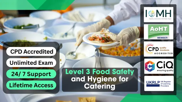Level 3 Food Safety and Hygiene for Catering