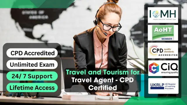 Travel and Tourism for Travel Agent - CPD Certified