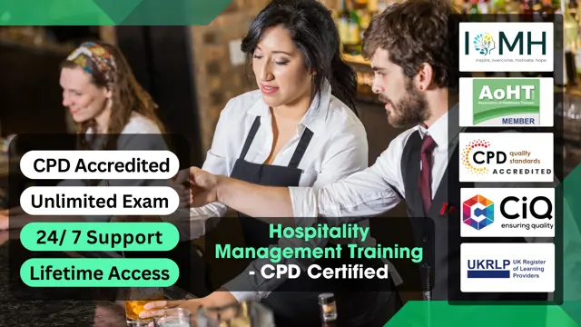 Hospitality Management Training - CPD Certified