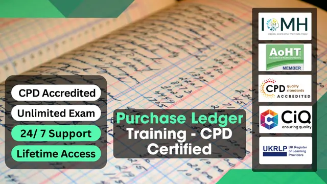 Purchase Ledger Training - CPD Certified
