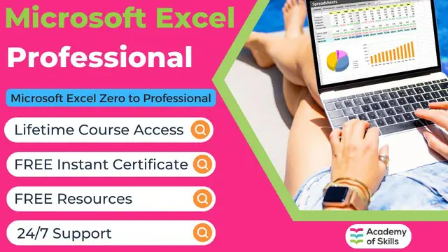 Microsoft Excel Certification - Microsoft Excel Beginner To Professional Course