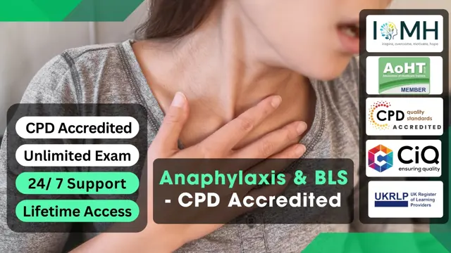 Anaphylaxis & BLS - CPD Accredited