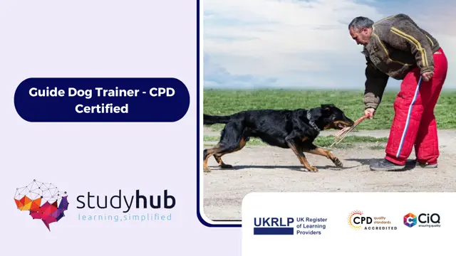 Guide Dog Trainer - CPD Certified