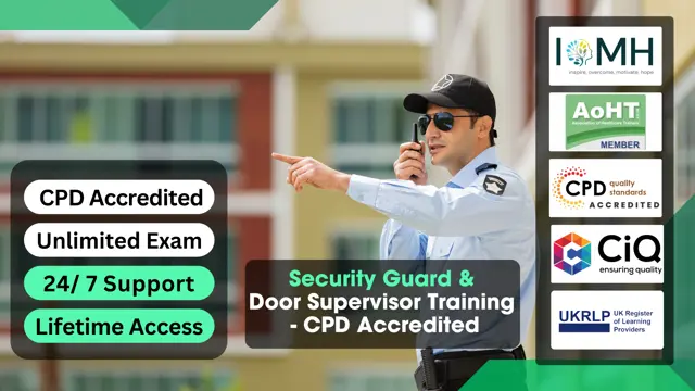 Security Guard & Door Supervisor Training - CPD Accredited