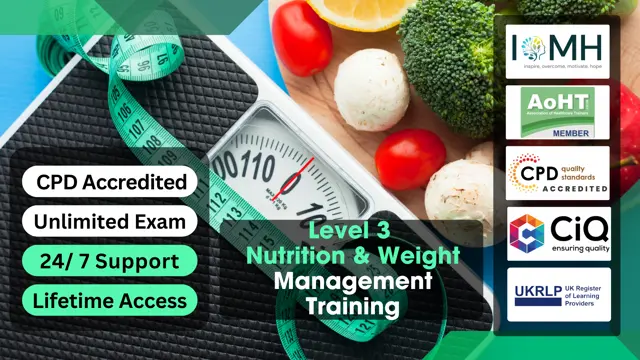 Level 3 Nutrition & Weight Management Training