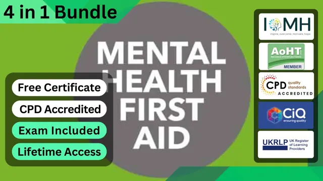 Level 3 Mental Health First Aid - CPD Certified
