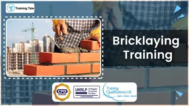 Bricklaying Training CPD Certfied