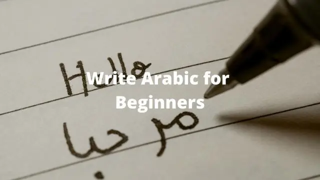 Write Arabic for Beginners