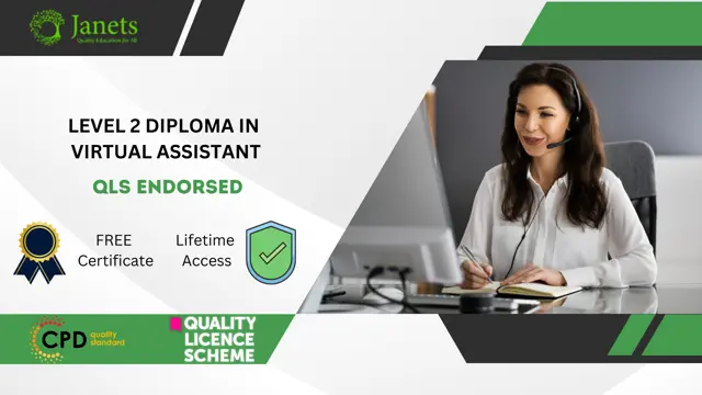 Level 2 Diploma in Virtual Assistant - QLS Endorsed