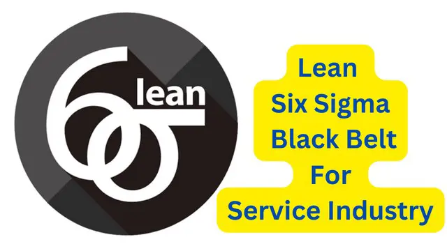 Six Sigma - Lean Six Sigma Black Belt For Service Industry Professionals
