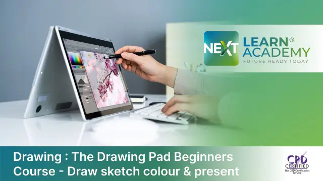 Drawing : The Drawing Pad Beginners Course - Draw sketch colour & present