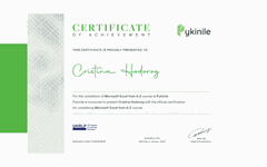 Pykinile Course Certificate