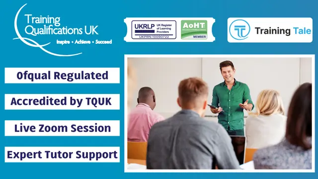 TQUK-Level 3 Award in Education and Training-AET (Formerly PTTLS)