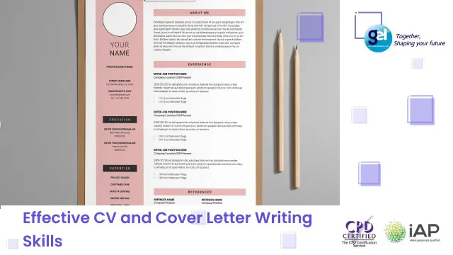 Effective CV and Cover Letter Writing Skills