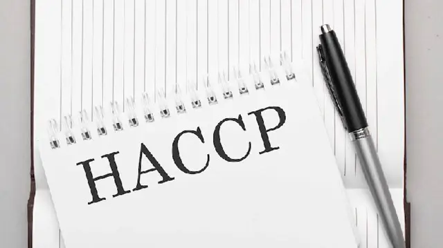 Hazard Analysis Critical Control Point (HACCP) Level 1